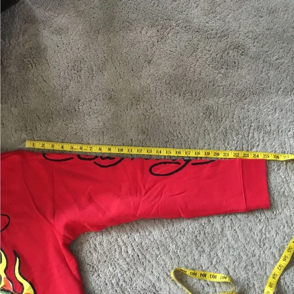 Ed Hardy Red Skull Graphic Sweater